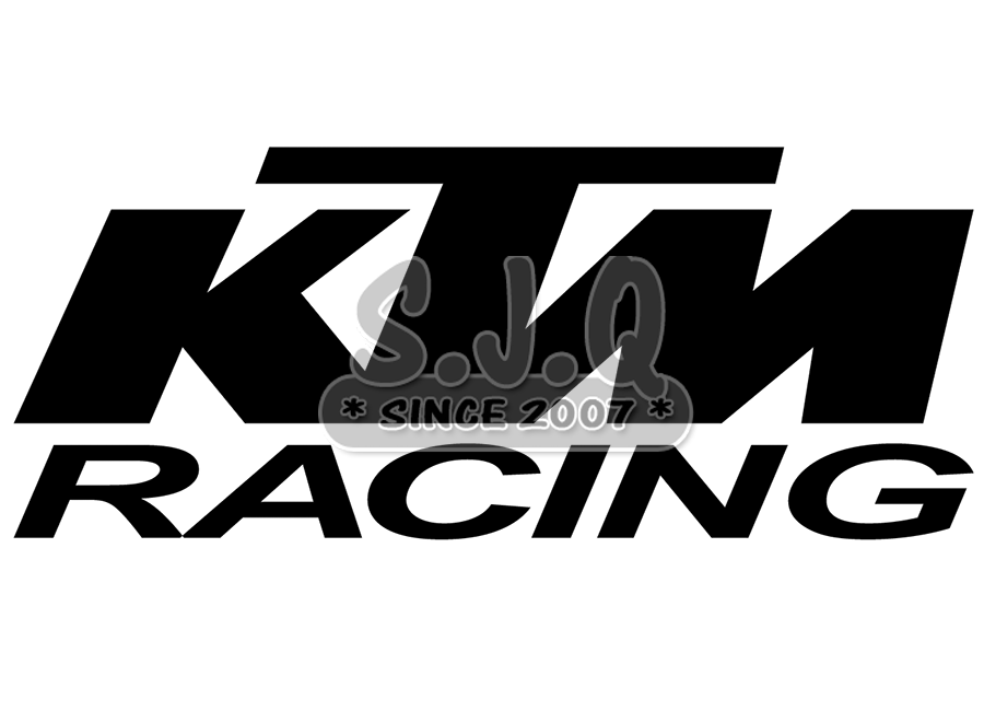 Sticker quad KTM RACING | boutique en ligne autocollant et sticker ...