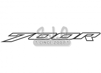 Sticker quad yamaha 700R 2