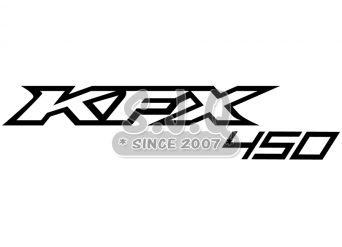 Sticker quad kawasaki KFX 450