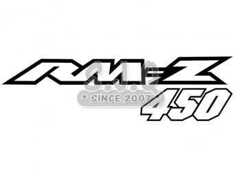 Sticker moto SUZUKI RM-Z 450