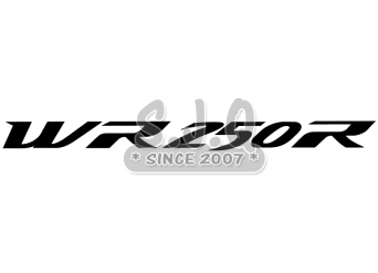 Sticker moto YAMAHA WR250R