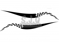 Sticker KIT DAMIER 10