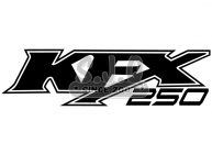 Sticker quad kawasaki KFX 250