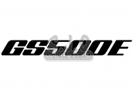 Sticker moto SUZUKI GS 500 E
