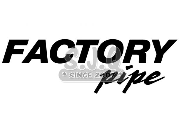 Sticker jetski FACTORY PIPE