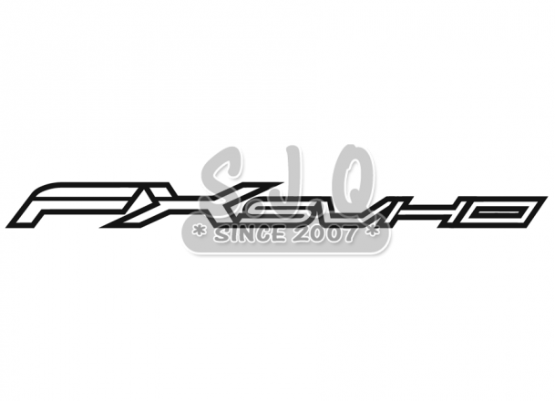 Sticker jetski yamaha FX SVHO