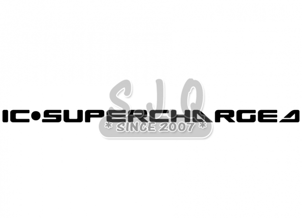 Sticker jetski seadoo IC SUPERCHARGED