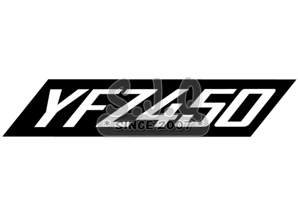 Sticker quad yamaha YFZ 450 4