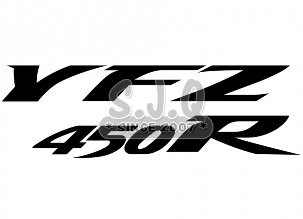 Sticker quad yamaha YFZ 450R 3