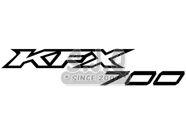 Sticker quad kawasaki KFX700