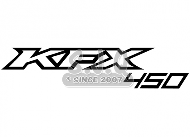 Sticker quad kawasaki KFX 450