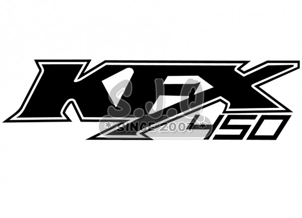 Sticker quad kawasaki KFX450