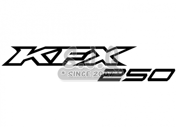 Sticker quad kawasaki KFX250