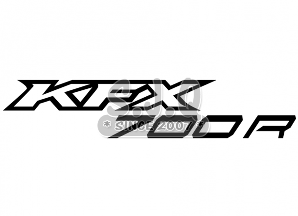 Sticker quad kawasaki KFX 700R