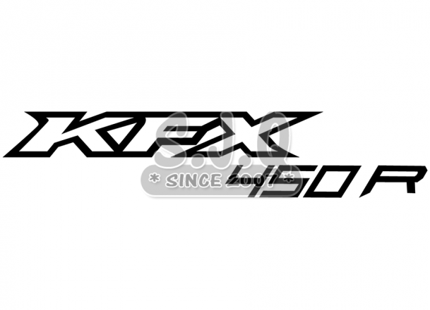 Sticker quad kawasaki KFX 450R