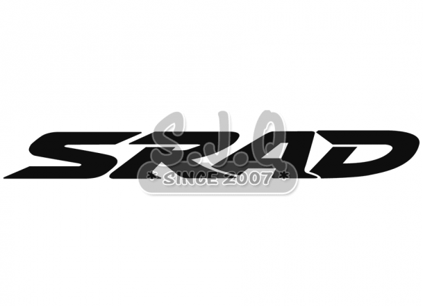 Sticker moto SUZUKI SRAD