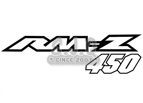 Sticker moto SUZUKI RM-Z 450