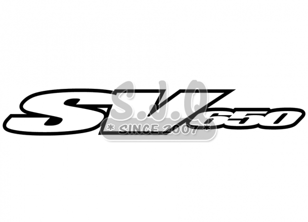 Sticker moto SUZUKI SV 650