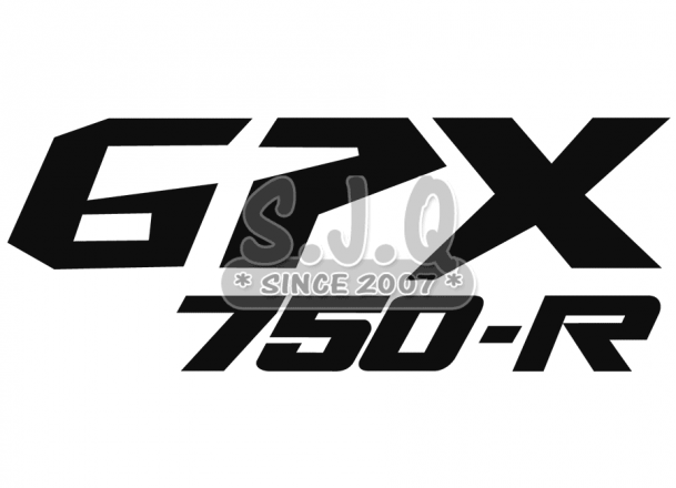 Sticker moto KAWASAKI GPX 750 R