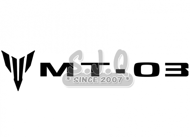 Sticker moto YAMAHA MT-03