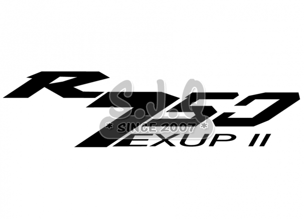 Sticker moto YAMAHA R750 EXUP II