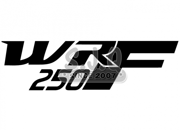 Sticker moto YAMAHA WR250F