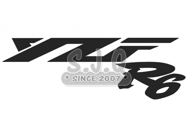 Sticker moto YAMAHA YZF R6