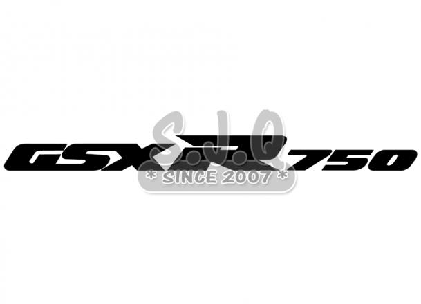 Sticker moto SUZUKI GSXR 750