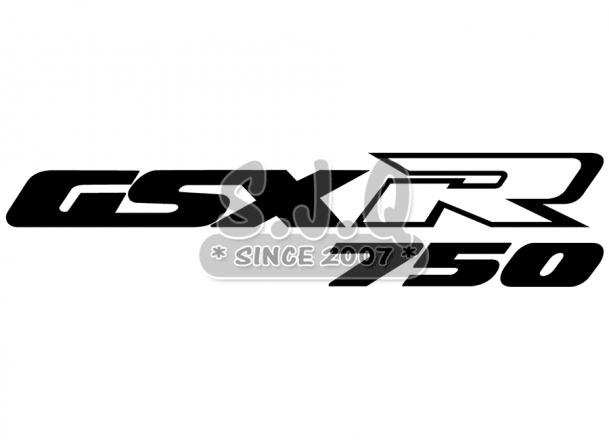 Sticker moto SUZUKI GSXR 750