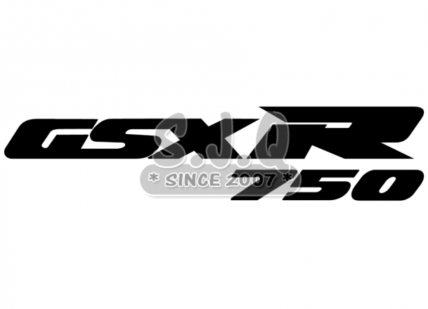 Sticker moto SUZUKI GSXR 750