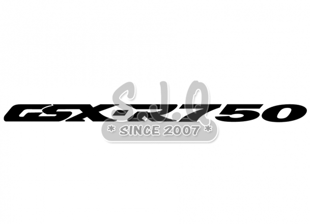 Sticker moto SUZUKI GSXR 750