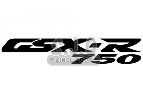 Sticker moto SUZUKI GSXR 750