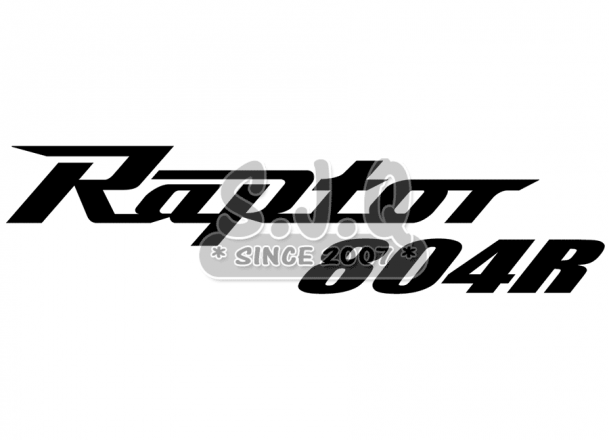 Sticker quad yamaha RAPTOR 804R