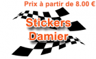 Sticker damier