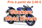 Sticker Moto Divers