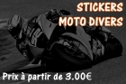 Sticker Moto Divers