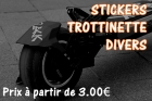Sticker trottinette divers