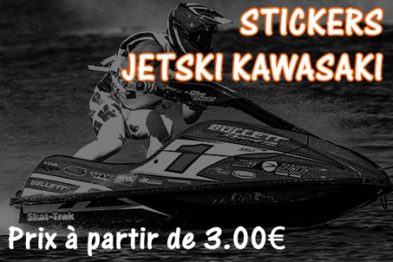 Sticker Jetski Kawasaki