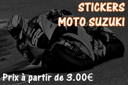Sticker Moto Suzuki