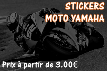 Sticker Moto Yamaha