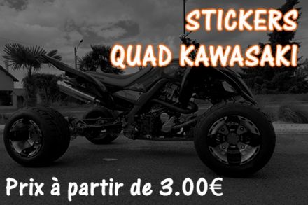 Sticker Quad Kawasaki