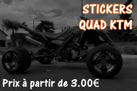 Sticker Quad KTM