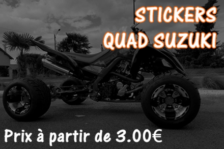 Sticker Quad Suzuki